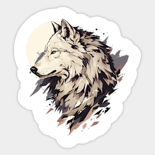 wolf Sticker